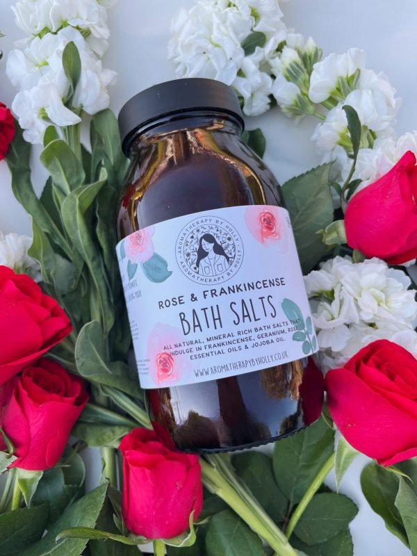 Rose and Frankincense Bath Salts