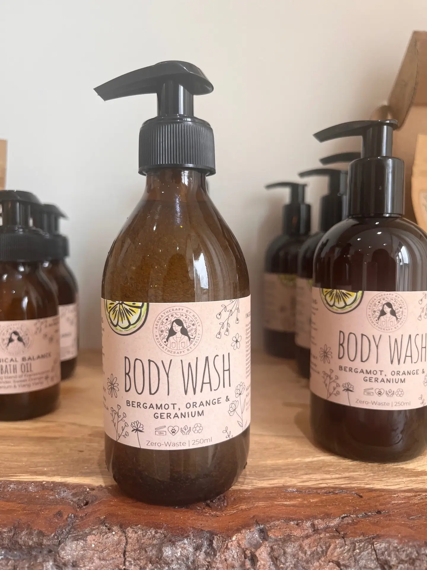 Body Wash Starter Bundle – 250ml with Refillable Bottle
