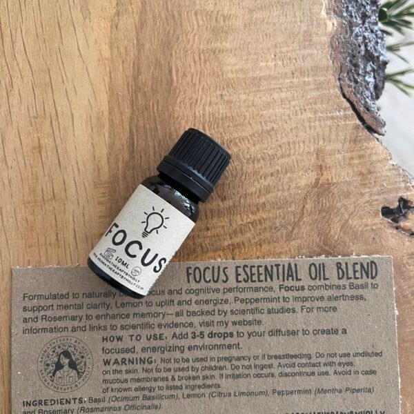Focus - Essential Oil Blend for Focus & Clarity