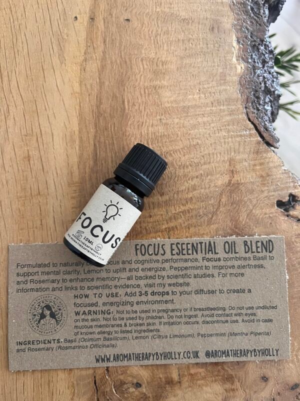 Focus - Essential Oil Blend for Focus & Clarity
