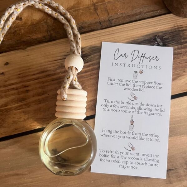 Natural Aromatherapy Car Diffuser