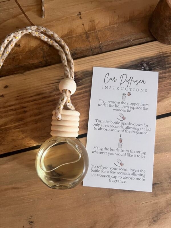 Natural Aromatherapy Car Diffuser