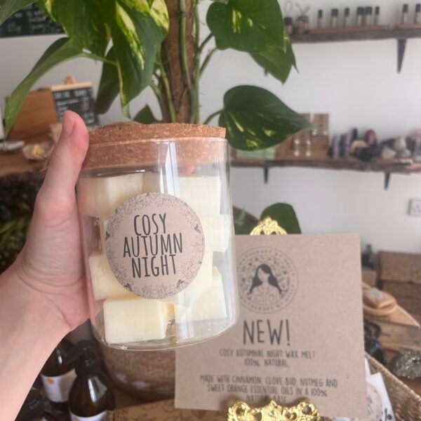 Natural Wax Melt – "Cosy Autumn Night" – Cinnamon, Clove, Nutmeg & Sweet Orange