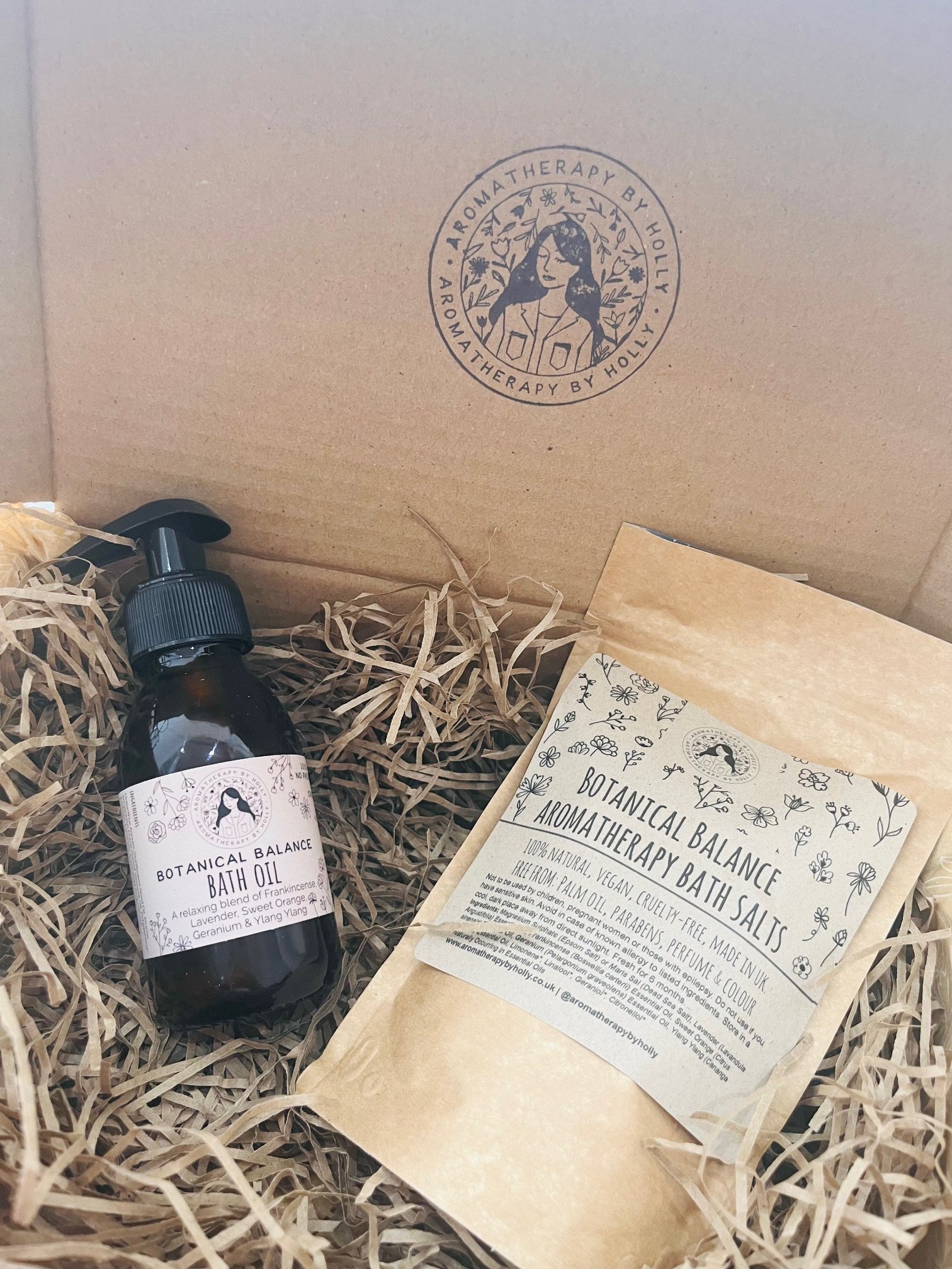 Botanical Balance Bath bundle