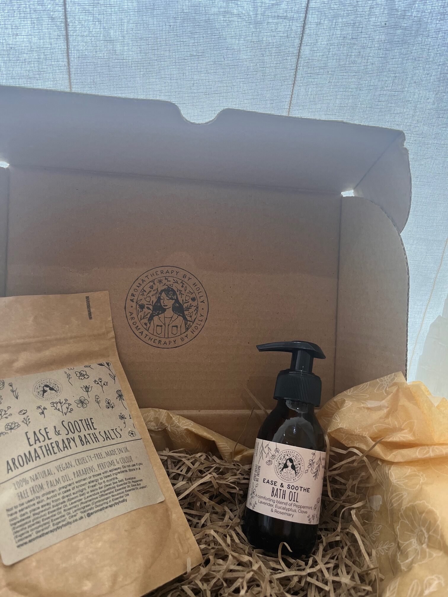 Ease and Soothe bath bundle