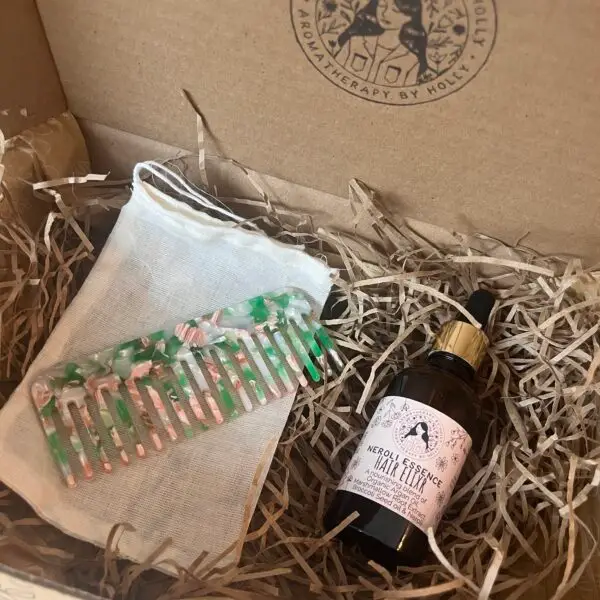 Hair Ritual Bundle – Natural Hair Elixir + Eco-Resin Comb