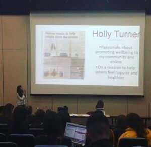 Guest speaker at Cardiff Metropolitan University